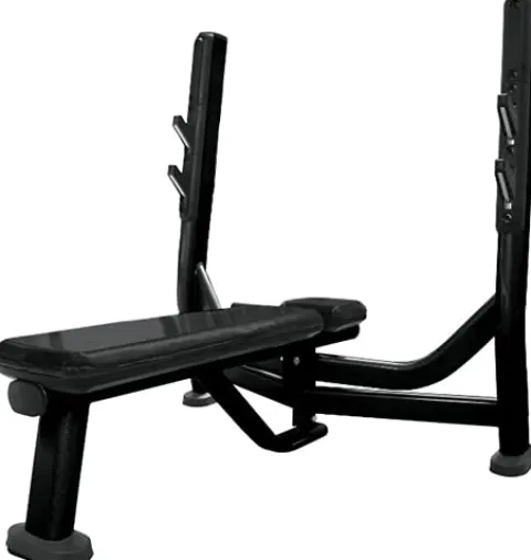 French Fitness FFB Black Olympic Flat Bench Press