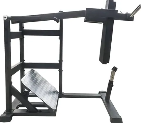 French Fitness FFB Black Pendulum Squat Leg Press Machine