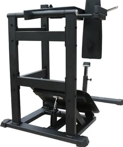 French Fitness FFB Black Pendulum Squat Leg Press Machine