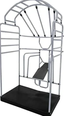 French Fitness FF-SC15 Stretch Cage – Premium Steel Construction – 398 lb Weight