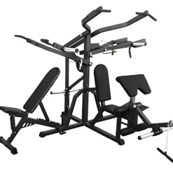 French Fitness FL70 Freeweight Leverage Gym System New