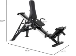 French Fitness Monster Compact Leg Press Sled New