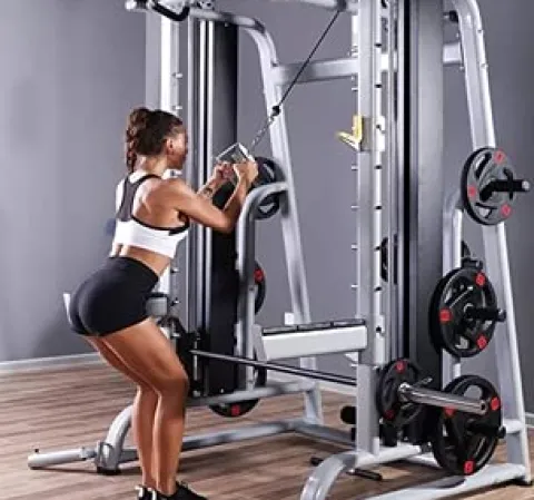 French Fitness MSC20 Counter Balanced Multi Smith Cable Machine