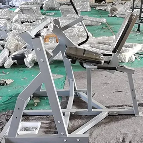 French Fitness Napa P/L Seated Leg Curl Silver