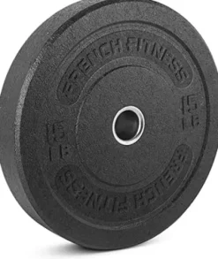 French Fitness Olympic Bumper Plate Set 470 lbs (New)