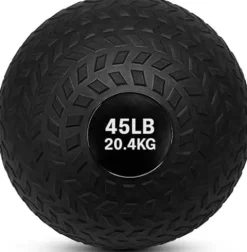 French Fitness PVC Slam Ball Set of 10 (5 to 50 lbs) (New) Black