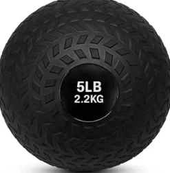 French Fitness PVC Slam Ball Set of 10 (5 to 50 lbs) (New) Black