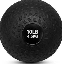 French Fitness PVC Slam Ball Set of 10 (5 to 50 lbs) (New) Black