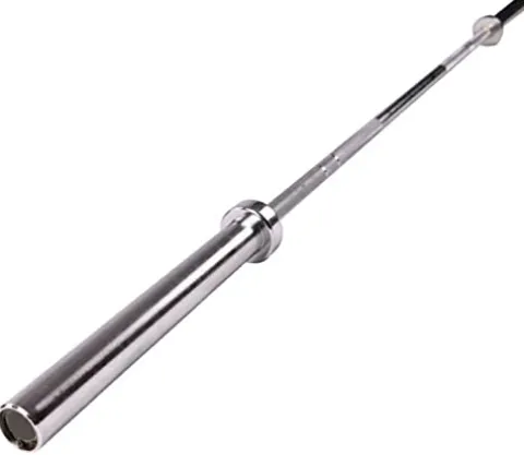 French Fitness Rubber Grip Weight Plate Set w/ 7 ft Olympic Bar 395 lbs