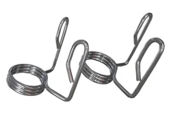 French Fitness Rubber Grip Weight Plate Set with Olympic Bar 235 lbs + Bench