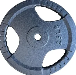 French Fitness Standard Cast Iron 1″ Weight Plate Set 450 lbs (New)
