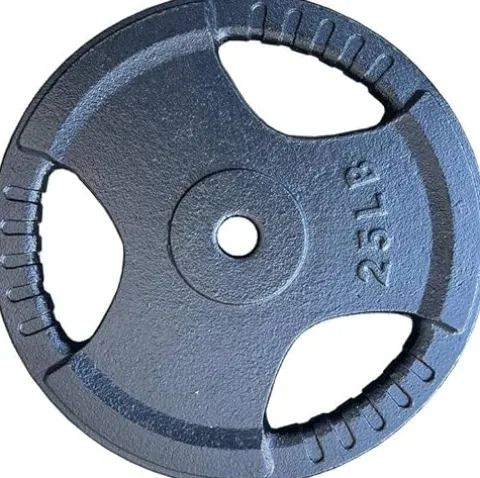 French Fitness Standard Cast Iron 1″ Weight Plate Set 450 lbs (New)