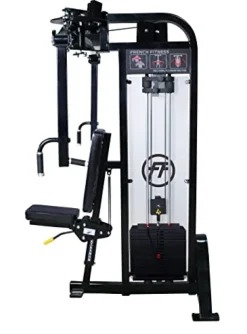 French Fitness Tahoe PEC Fly/Rear Delt Machine Black