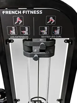 French Fitness Tahoe Seated Leg Curl / Leg Extension (New)