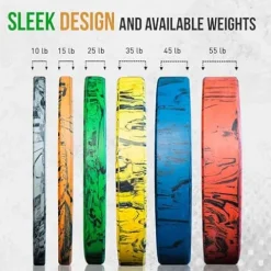 Fringe Sport Bumper Plates Set – Tie-Dye Tiger Stripe