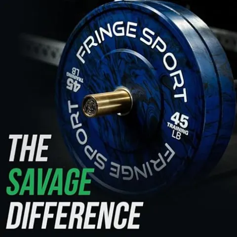 FringeSport Bumper Plates Set – Tie-Dye Tiger Stripe