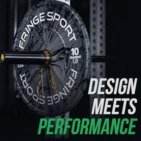 FringeSport Bumper Plates Set – Tie-Dye Tiger Stripe