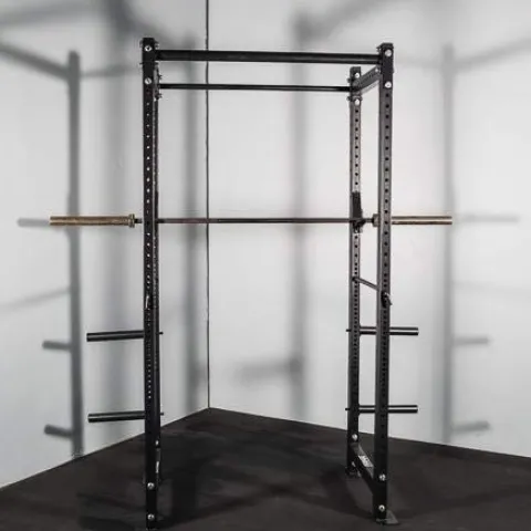 FringeSport Floor-Mounted Power Cage for Weightlifting & Pullups