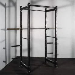 FringeSport Floor-Mounted Power Cage for Weightlifting & Pullups