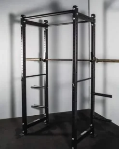 FringeSport Floor-Mounted Power Cage for Weightlifting & Pullups
