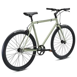 FUJI Declaration Urban/Single Speed Bike 2022 (61 cm) Khaki Green