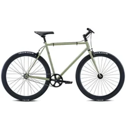 FUJI Declaration Urban/Single Speed Bike 2022 (61 cm) Khaki Green