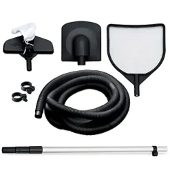 Funsicle Oasis Designer Above Ground Pool Dark Herringbone