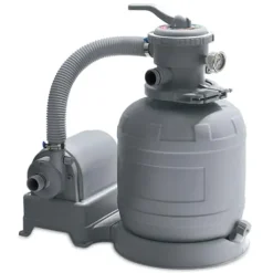 Funsicle Oasis Designer Above Ground Swimming Pool Chevron Rattan