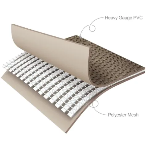 Funsicle Oasis Designer Rectangular Above Ground Pool with Accessories Kit Brown Basket