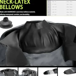 FWG Men’s Pro Dry Suit Waterproof Breathable Durable Grey X-Large