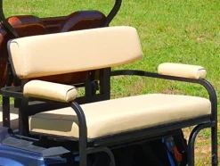 3G 2 in 1 Combo Seat Kit & Golf Bag Carrier White