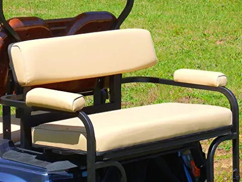 3G 2 in 1 Combo Seat Kit & Golf Bag Carrier White