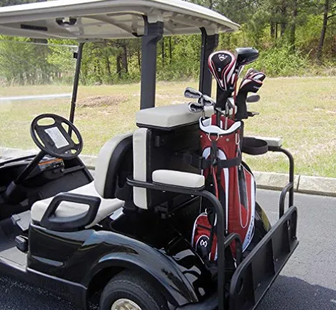 3G 2 in 1 Combo Seat Kit & Golf Bag Carrier White