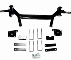 3G 5″ Lift Kit Combo with 14″ Colossus for EZGO TXT Electric Golf Carts 2002-2010