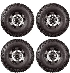 3G Deluxe Lift Kit Combo for EZGO RXV Golf Carts 2008-2013.5 with 10″ Colossus