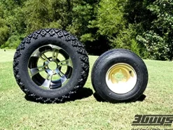 3G Lift Kit Combo for EZGO RXV Golf Carts 2008-2013.5 with 12″ Colossus Wheels