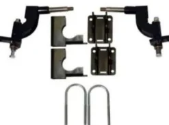 3G Lift Kit Combo with 12″ Flash Wheels & Tires for EZGO RXV Electric Golf Carts 2013.5+