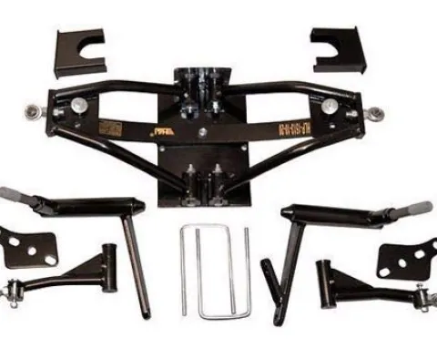 3G Lift Kit Combo with 12″ Flash Wheels for Club Car DS Golf Carts 1984-2003