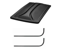 3G Universal 80″ Black Extended Roof Kit for EZGO TXT Golf Carts 1994+