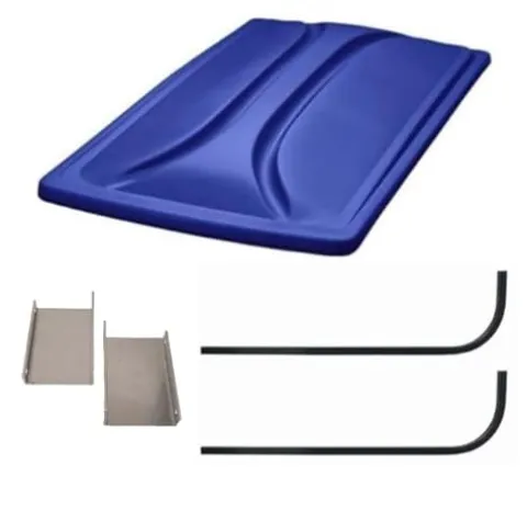 3G Universal 80″ Blue Roof Kit for Club Car DS Golf Carts 2000+