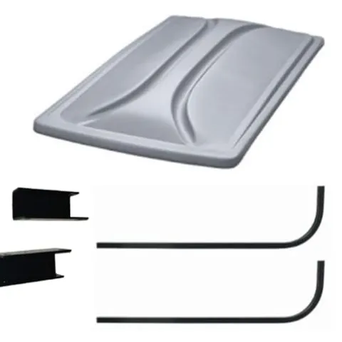 3G Universal 80″ Silver Roof Kit for Club Car DS Golf Carts 1976-1999