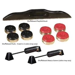 Game Room Guys Destroyer Shuffleboard Table Matte Black