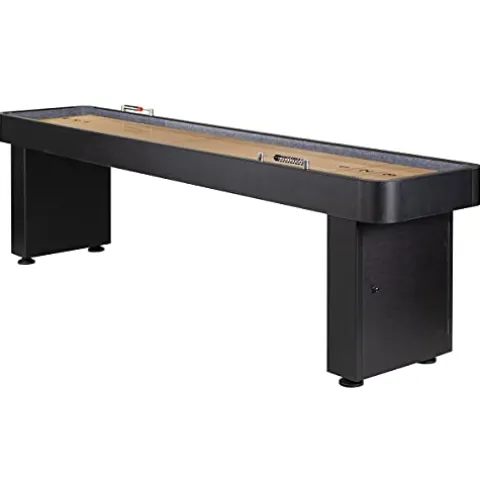 Game Room Guys Destroyer Shuffleboard Table Matte Black