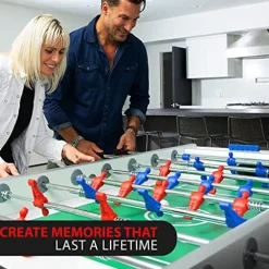 Garlando G-500 Foosball Table Weatherproof Indoor & Outdoor White