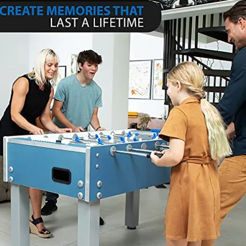 Garlando G-500 Foosball/Soccer Game Table Blue