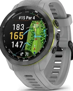 Garmin Approach S70 Golf GPS Watch Gray 42mm AMOLED Display