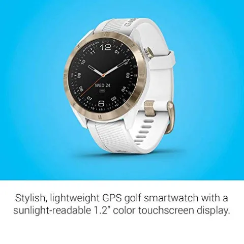 Garmin Approach S40 Golf Smartwatch Light Gold/White