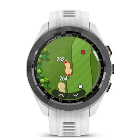Garmin Approach S70 Premium GPS Golf Watch White