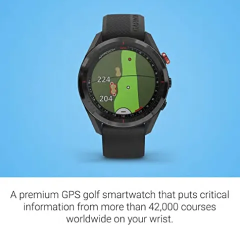 Garmin Approach S62 Premium Golf GPS Watch Black