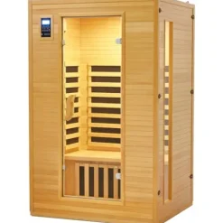 Garvee 2024 Upgrade 2 Person Infrared Sauna Wood